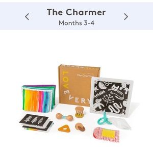 Lovevery The Charmer 3-4 months play kit